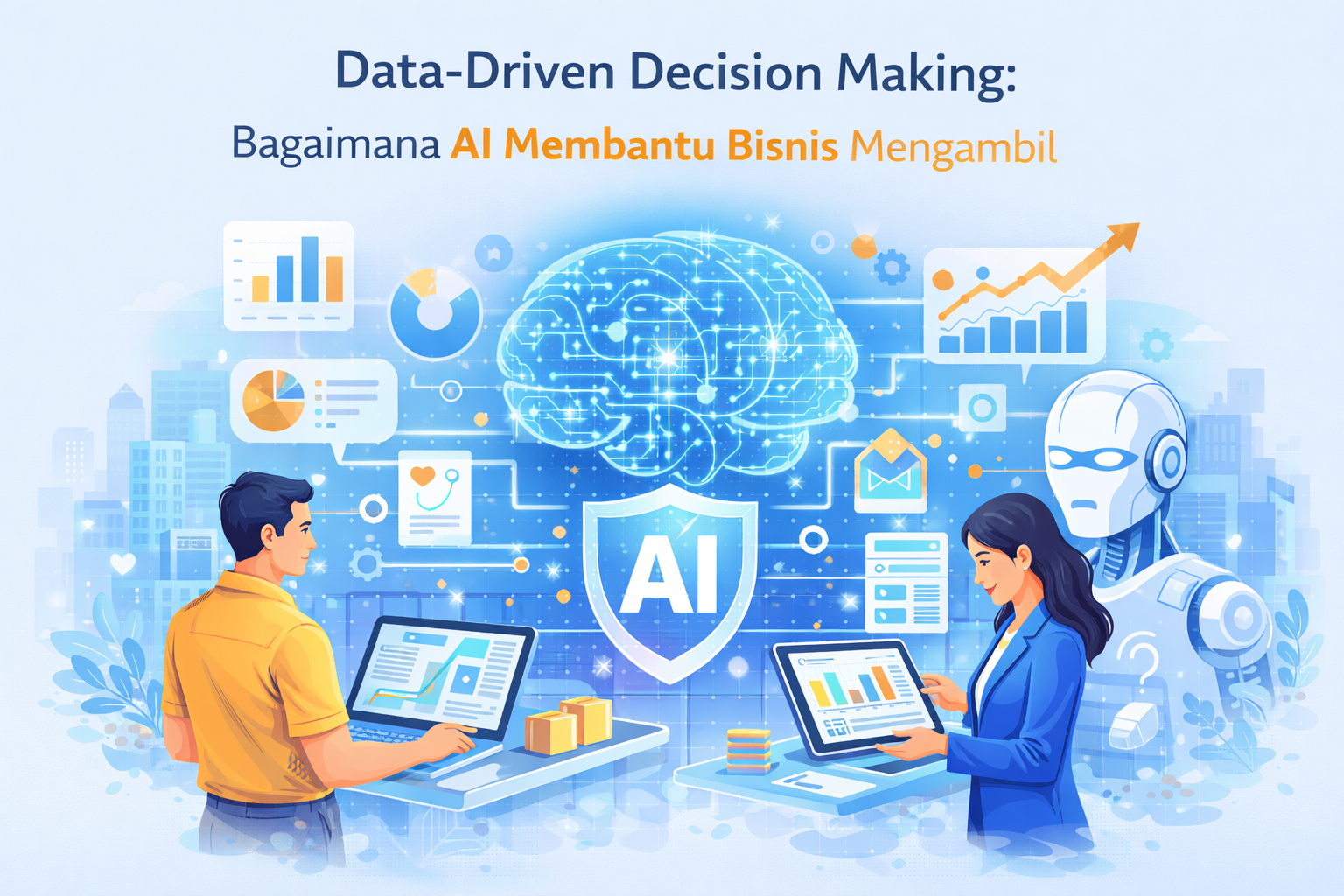 Data-Driven Decision Making: Bagaimana AI Membantu Bisnis Mengambil