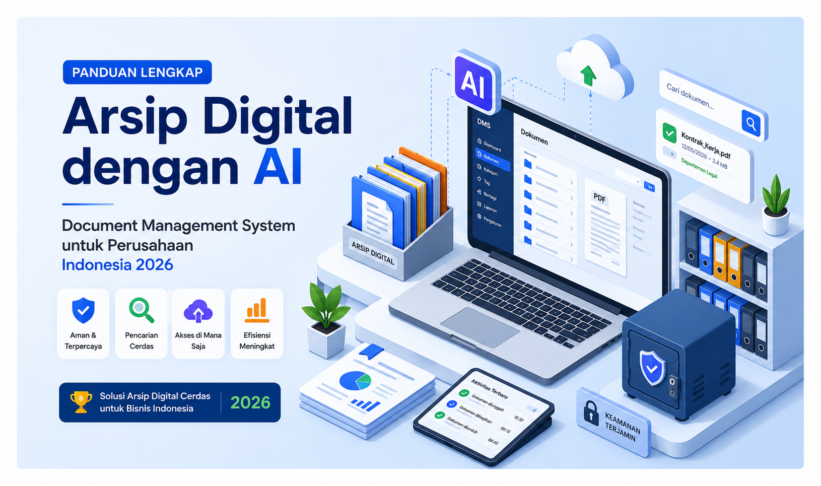 Arsip Digital dengan AI - Panduan Lengkap Document Management System untuk Perusahaan Indonesia 2026